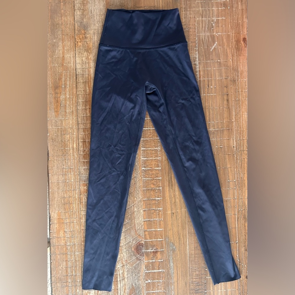 Dark blue aerie 7/8 leggings size xs